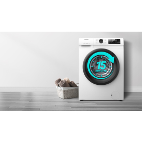 Hisense WFQP7012EVM 7kg 1200 Spin Washing Machine - White - 2