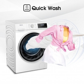 Hisense WFQY801418VJM 8kg 1400 Spin Washing Machine - White - 1