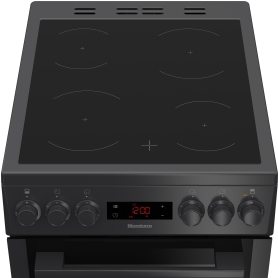 Blomberg HKS951N 50cm Double Oven Electric Cooker with Ceramic Hob - Anthracite - 3