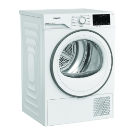 Hotpoint CHD93MWWUK 9kg Heat Pump Tumble Dryer with PetHairCare - White - 11
