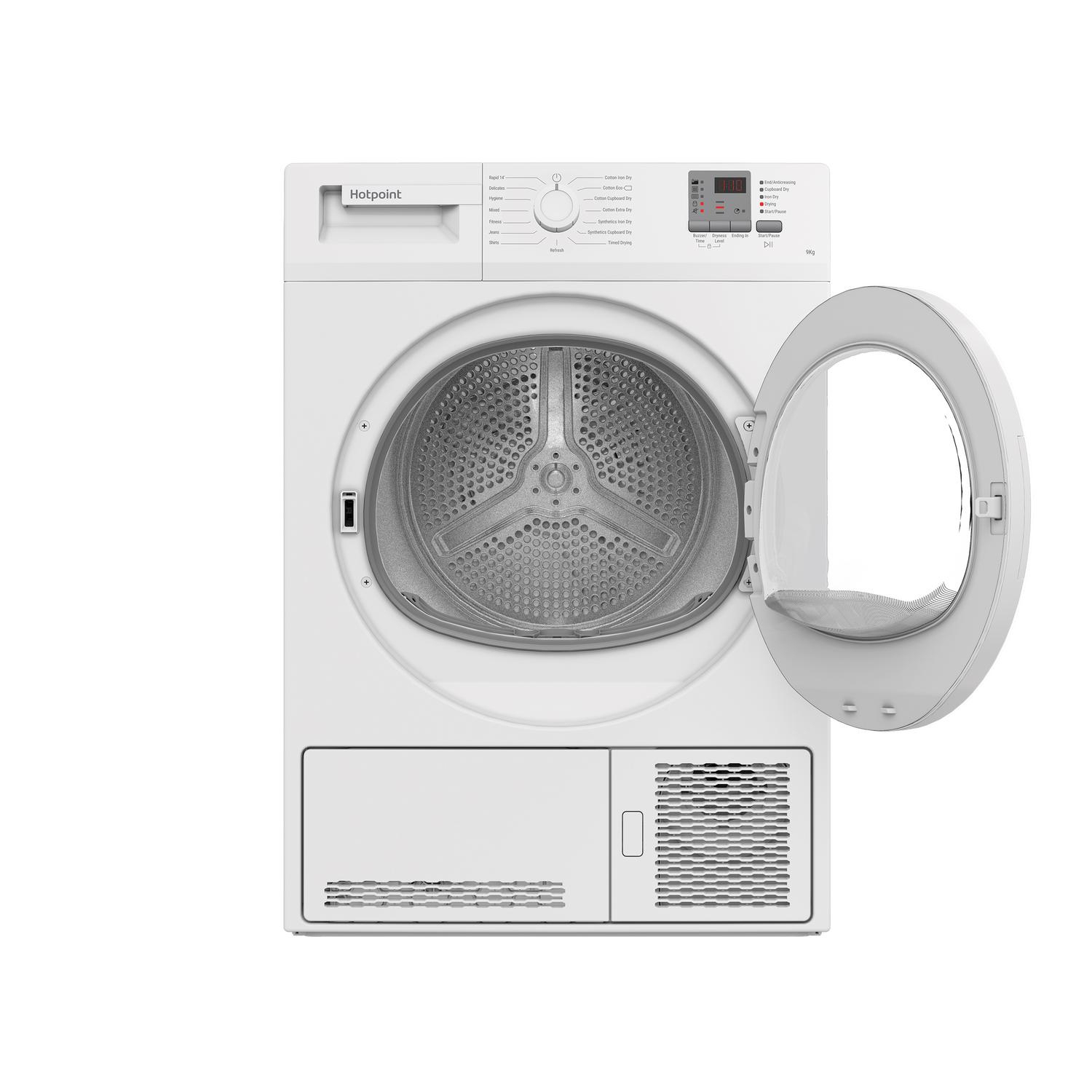 Hotpoint CHDC92WWGDUK 9kg Condenser Tumble Dryer - White full image