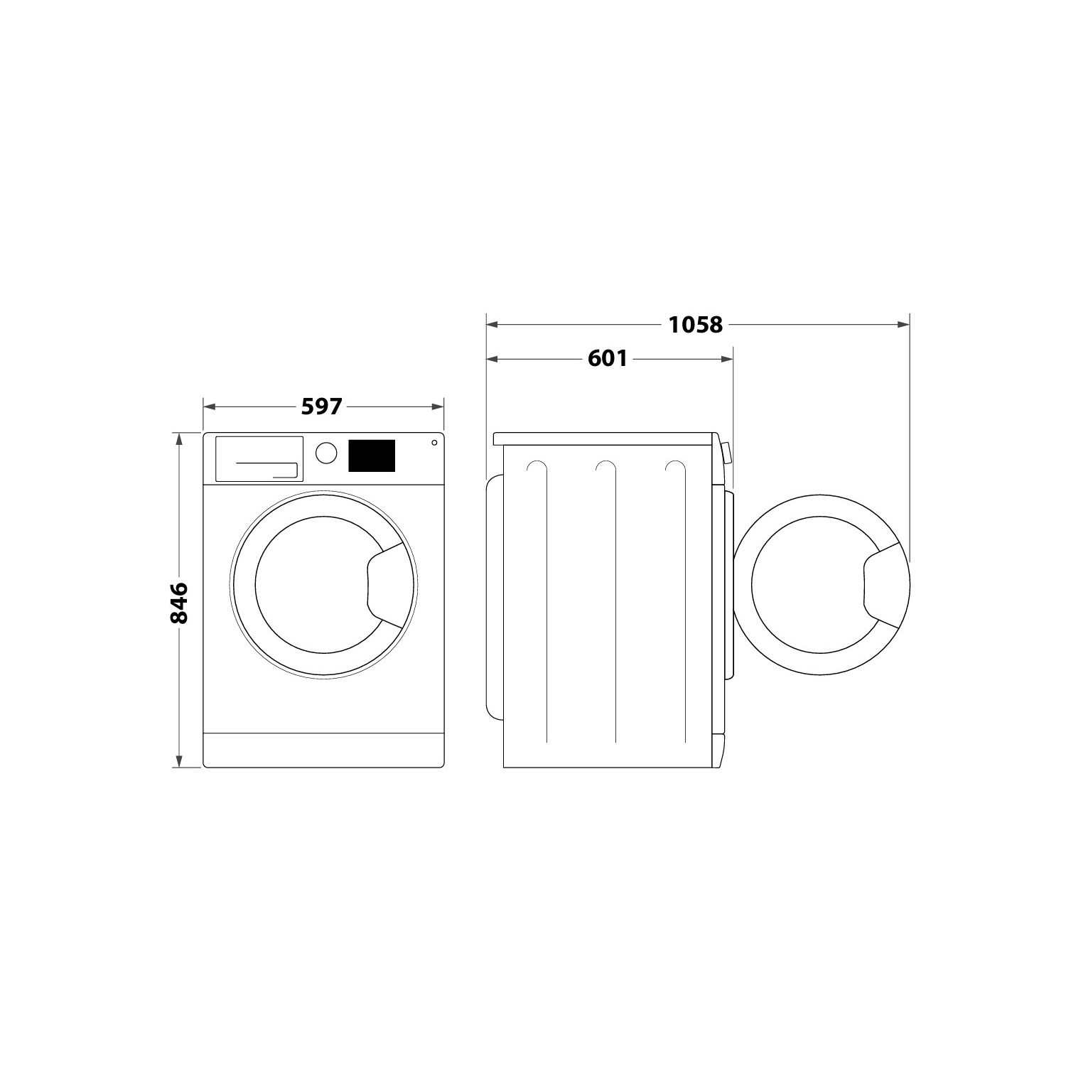 Hotpoint CHDC92WWGDUK 9kg Condenser Tumble Dryer - White full image