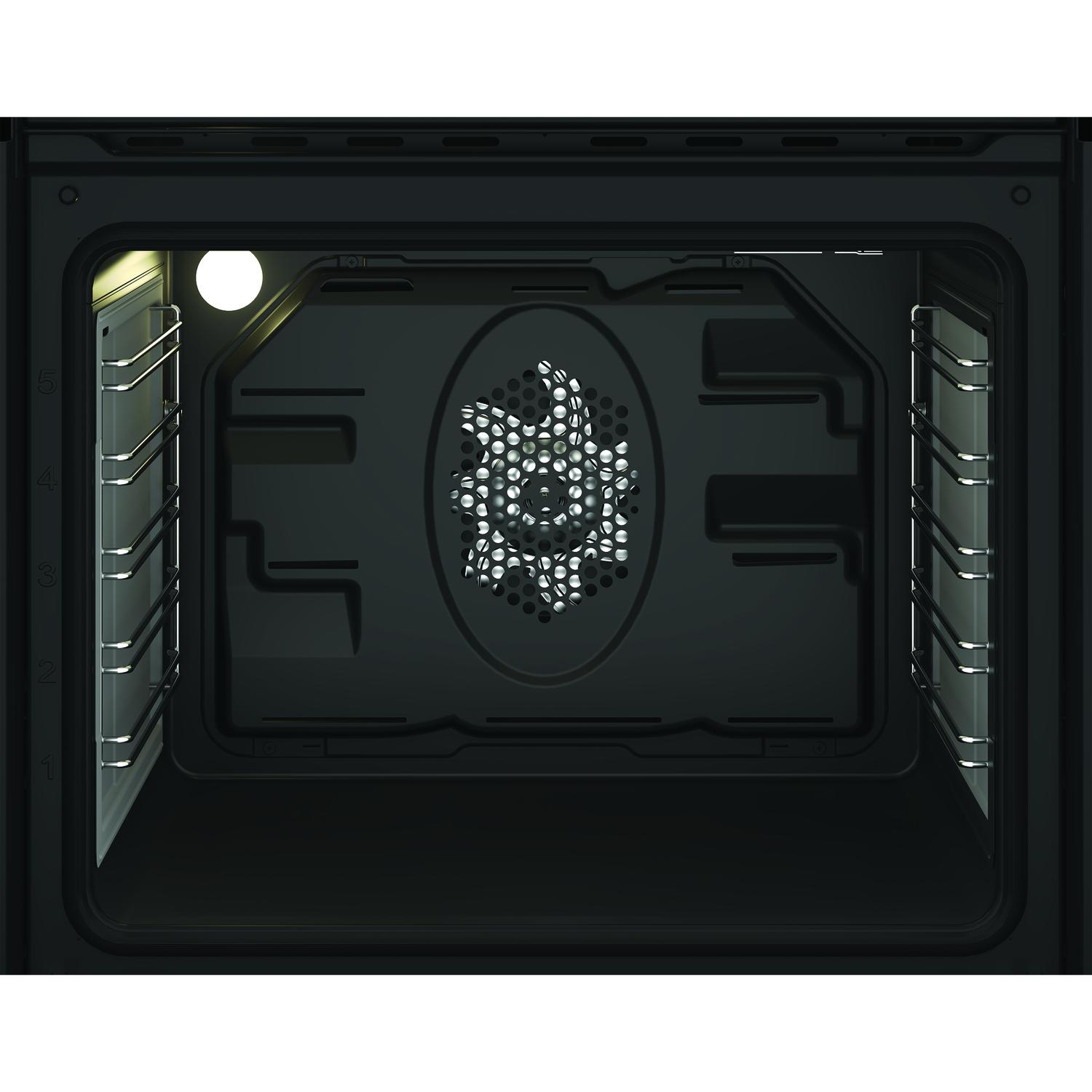 Hotpoint DIH82DIX 59.4cm Built In Electric Double Oven - Stainless Steel full image