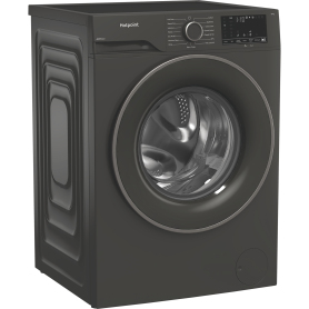 Hotpoint H101GANTISTAIN 10kg 1400 Spin Washing Machine with PetHairCare - Graphite - 5