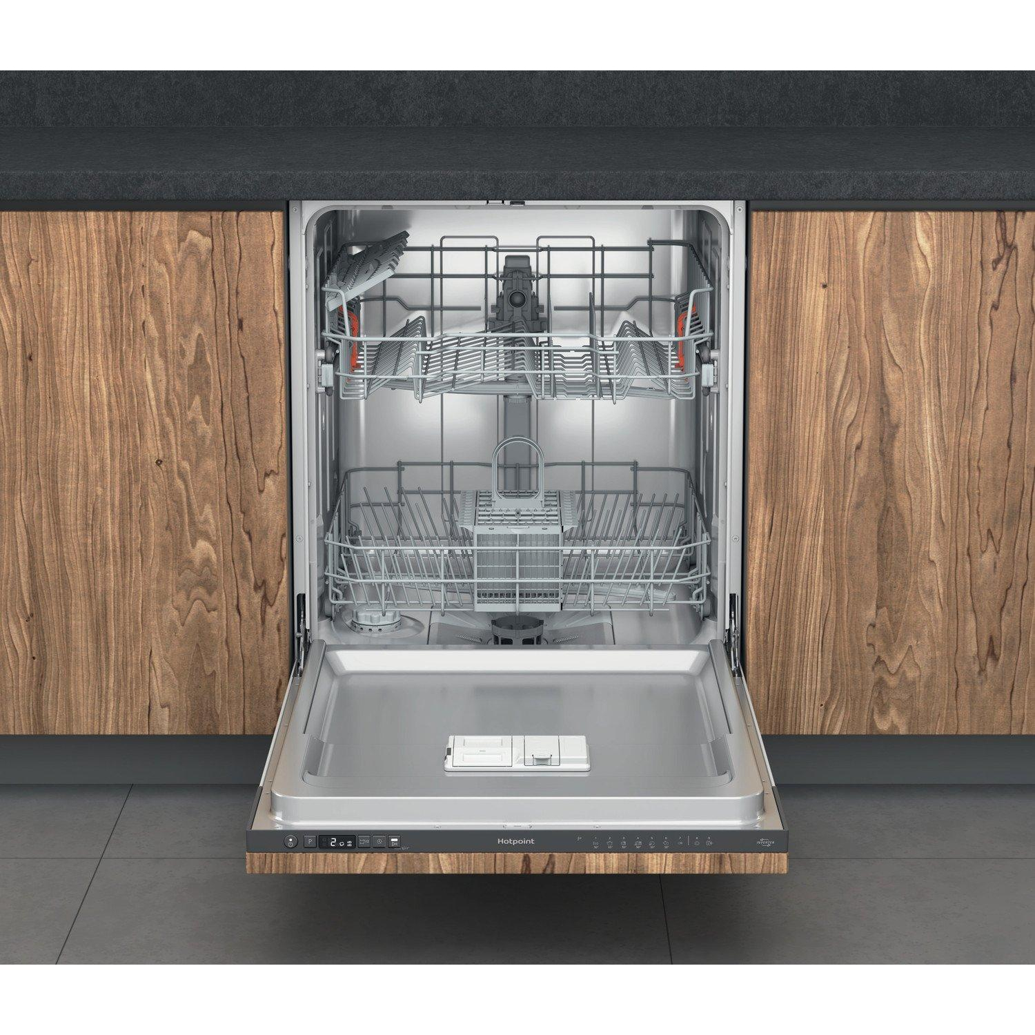 Hotpoint H2IHKD526UK Integrated Full Size Dishwasher - 14 Place Settings - 2