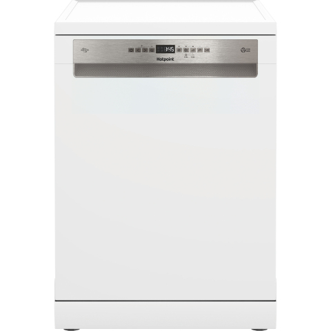 Hotpoint Maxi Space H7FHP43WUK Dishwasher with Third Rack - White - 15 Place Settings