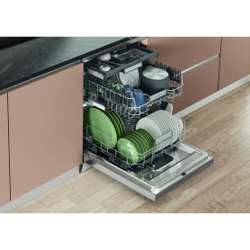 Hotpoint H7FHP43XUK Dishwasher - Inox - 15 Place Settings - 1