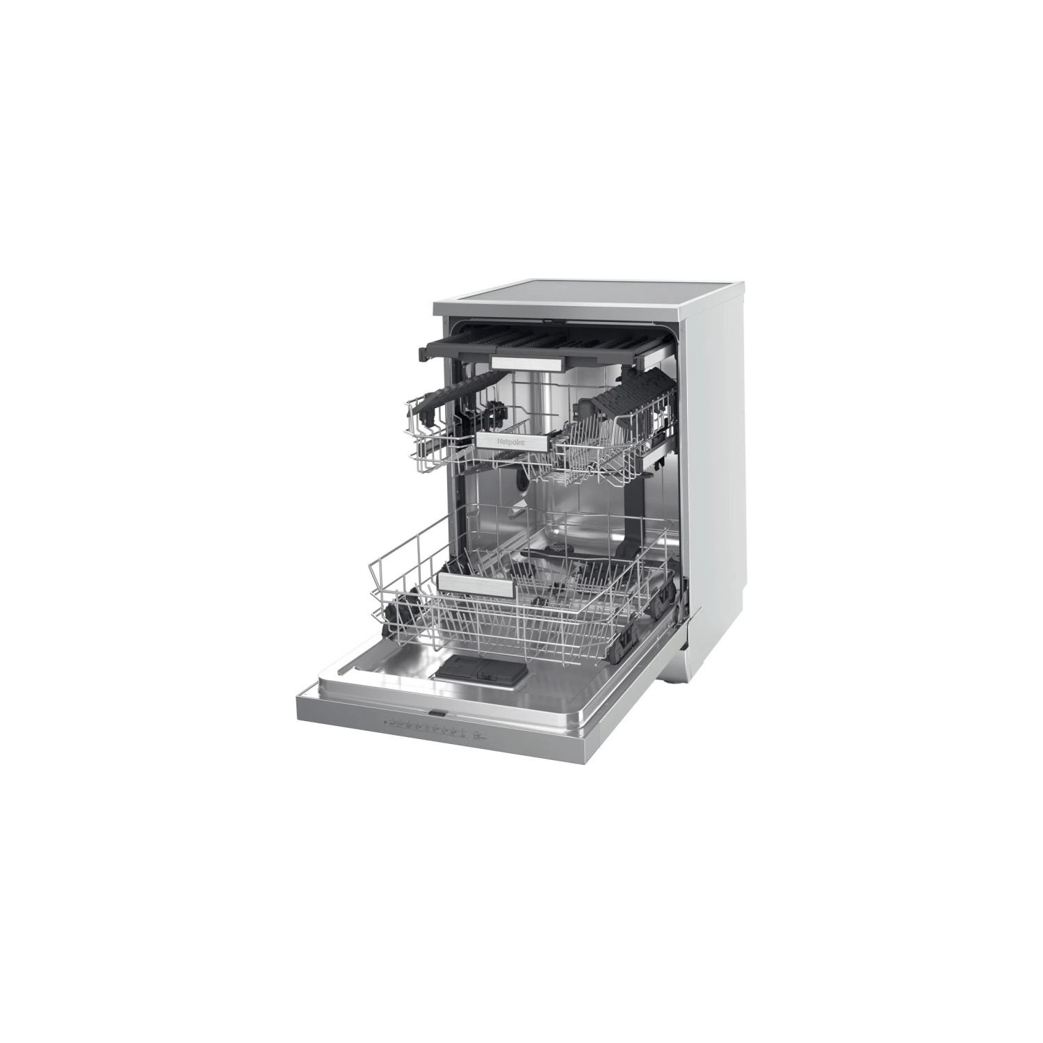 Hotpoint H7FHP43XUK Dishwasher - Inox - 15 Place Settings full image