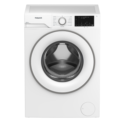 Hotpoint HEV841WUK 8kg 1400 Spin Washing Machine - White