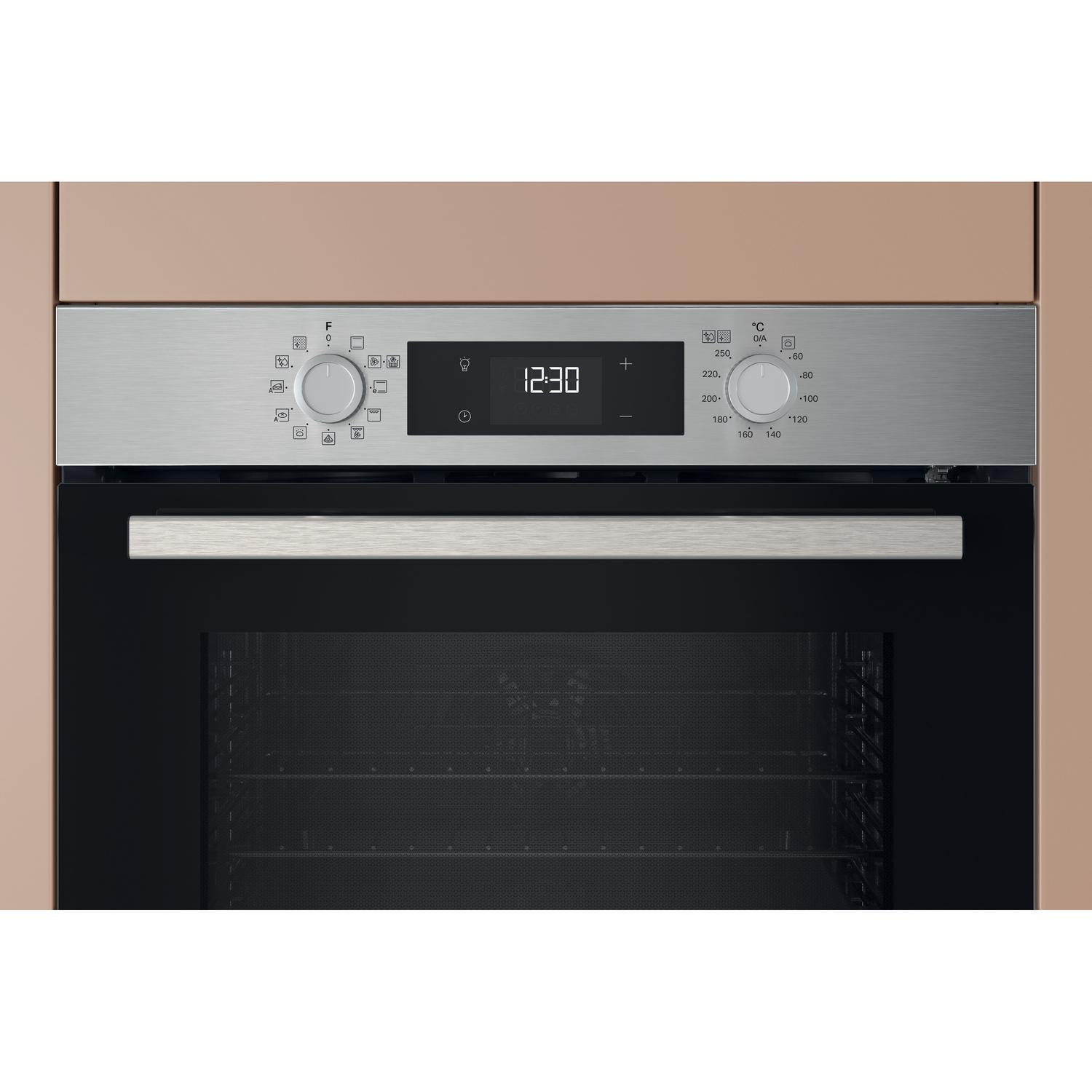 Hotpoint HO278PXUK 59.5cm Built In Electric Single Oven - Silver full image