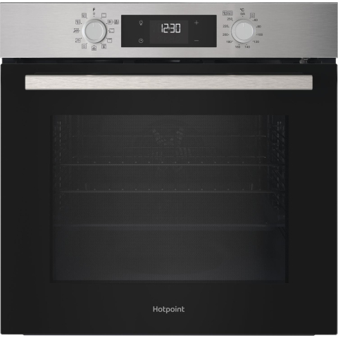 Hotpoint HO278PXUK 59.5cm Built In Electric Single Oven - Silver