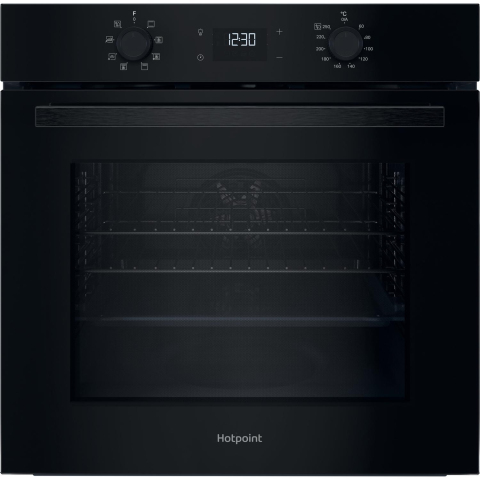 Hotpoint HO455HBUK 59.5cm Built In Electric Single Oven - Black