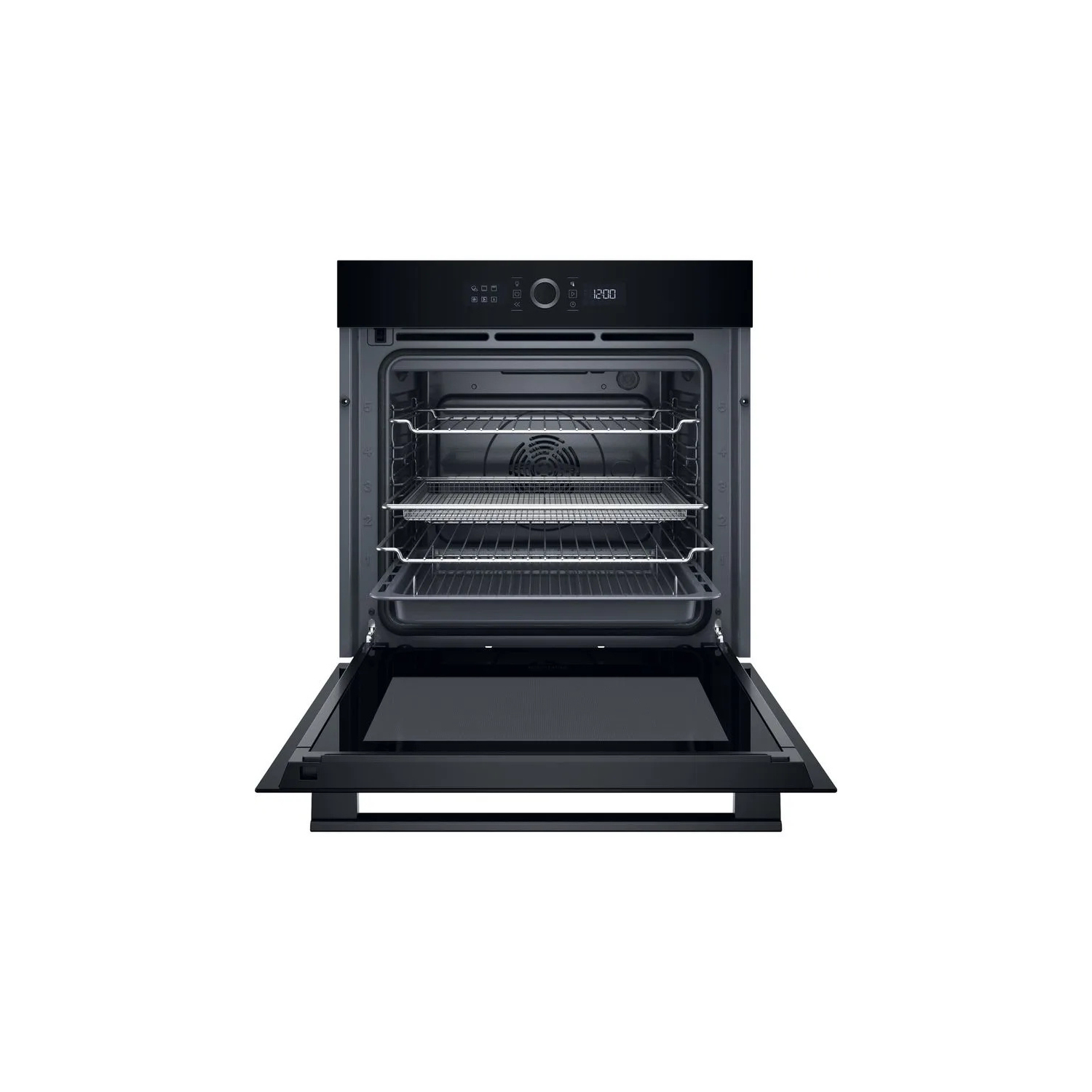 Hotpoint HOI4S8PM0BUK 60cm Built-In Single Pyrolytic Oven with Active Multiflow and Air Fry full image