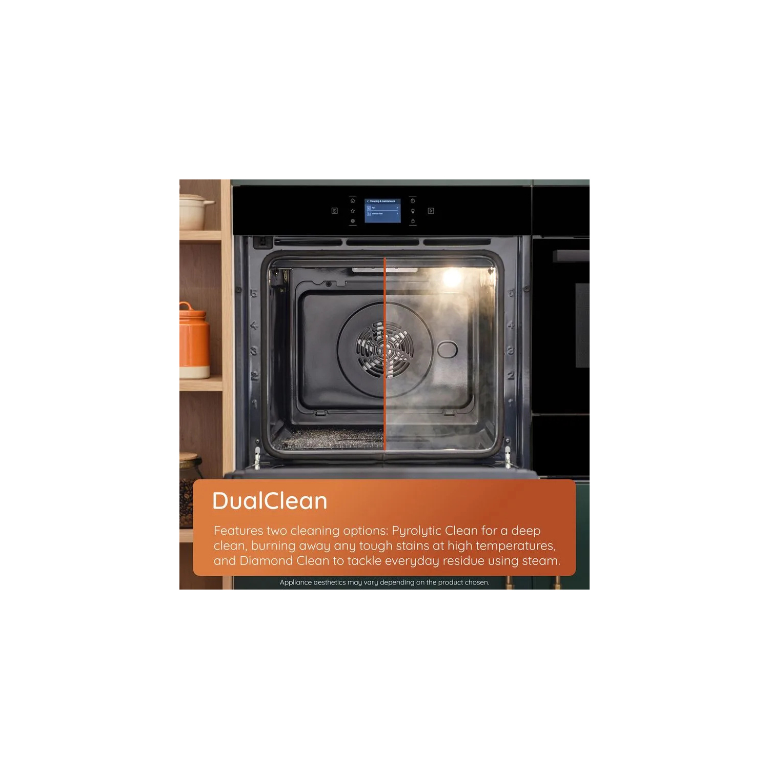 Hotpoint HOI68PT1SBUK 60cm Built-In Single Pyrolytic Oven with Active Multiflow and Air Fry full image