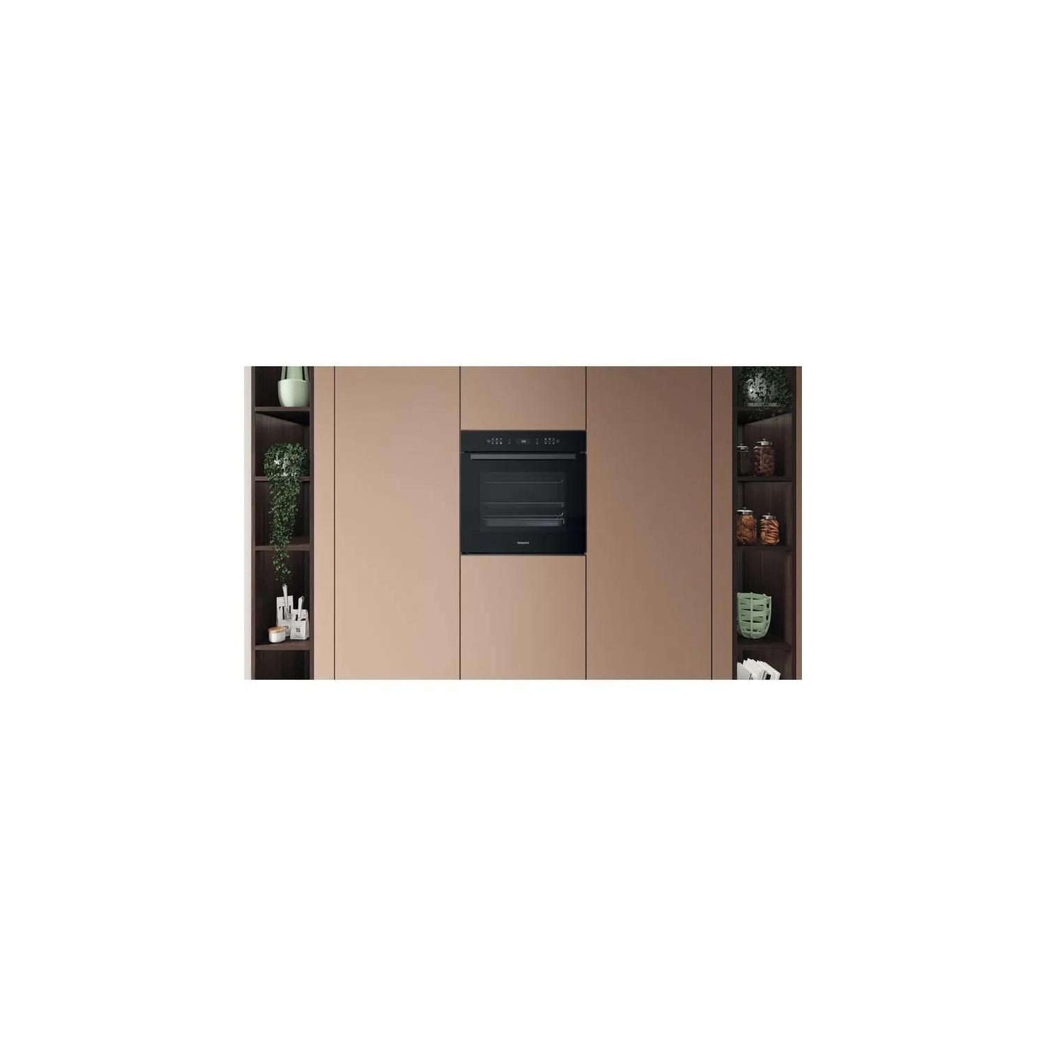 Hotpoint HOI68PT1SBUK 60cm Built-In Single Pyrolytic Oven with Active Multiflow and Air Fry full image