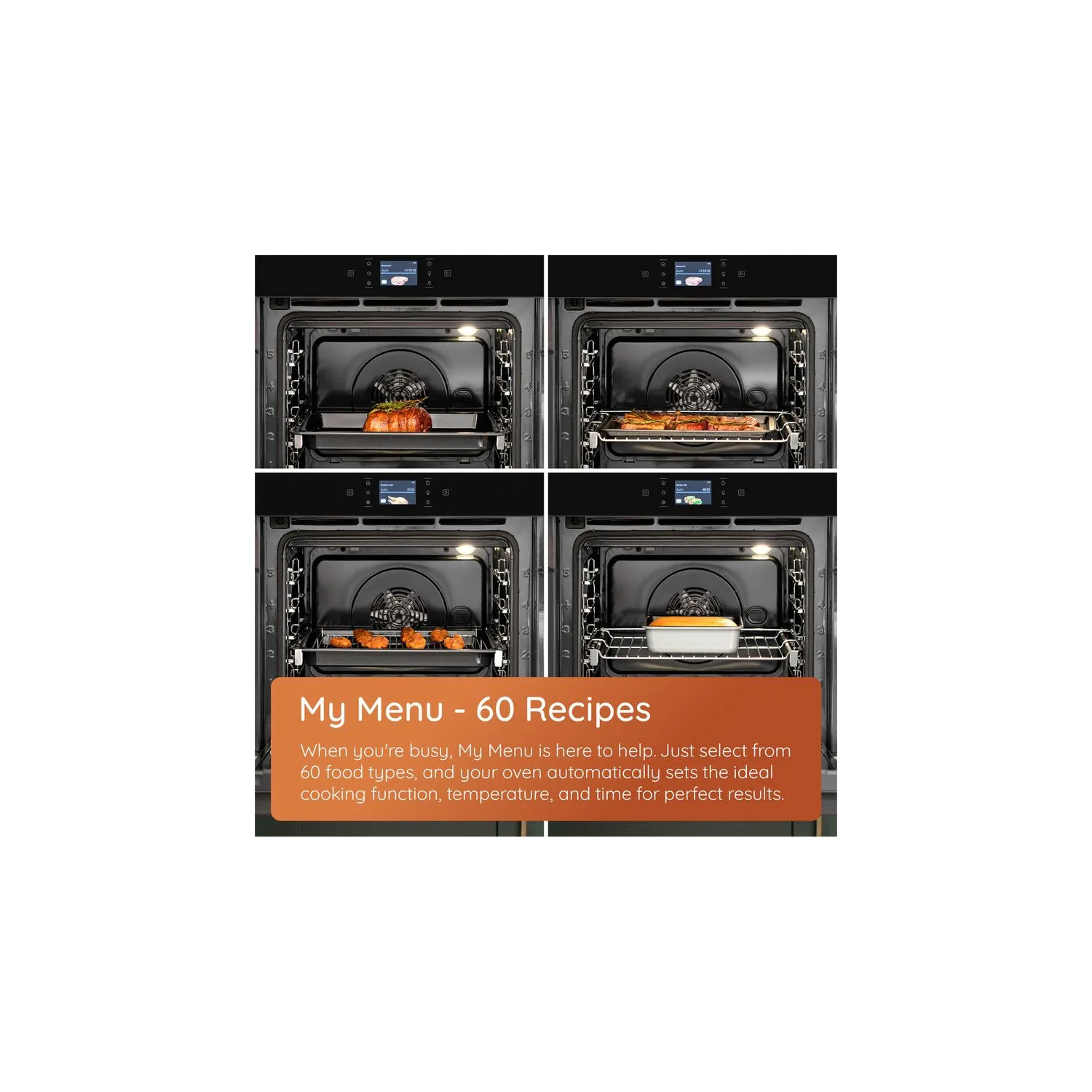 Hotpoint HOI68PT1SBUK 60cm Built-In Single Pyrolytic Oven with Active Multiflow and Air Fry full image