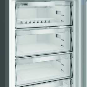 Hotpoint HPKF6353XBR4UK Freestanding 59.7cm 50/50  Fridge Freezer - Inox - 12