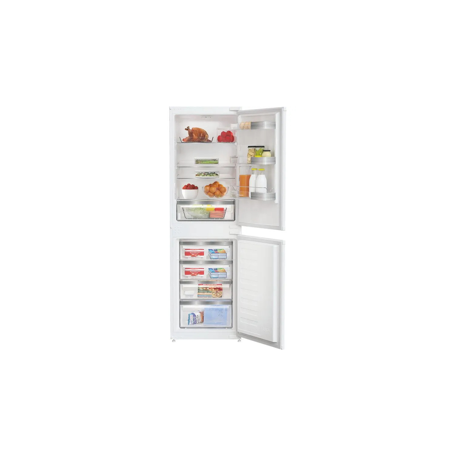 Hotpoint HPKH 1262B4 UK Integrated No Frost 50/50 Fridge Freezer full image