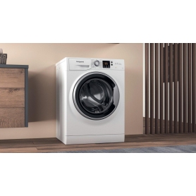 Hotpoint NSWE745CWSUK 7kg 1400 Spin Washing Machine - White - 1