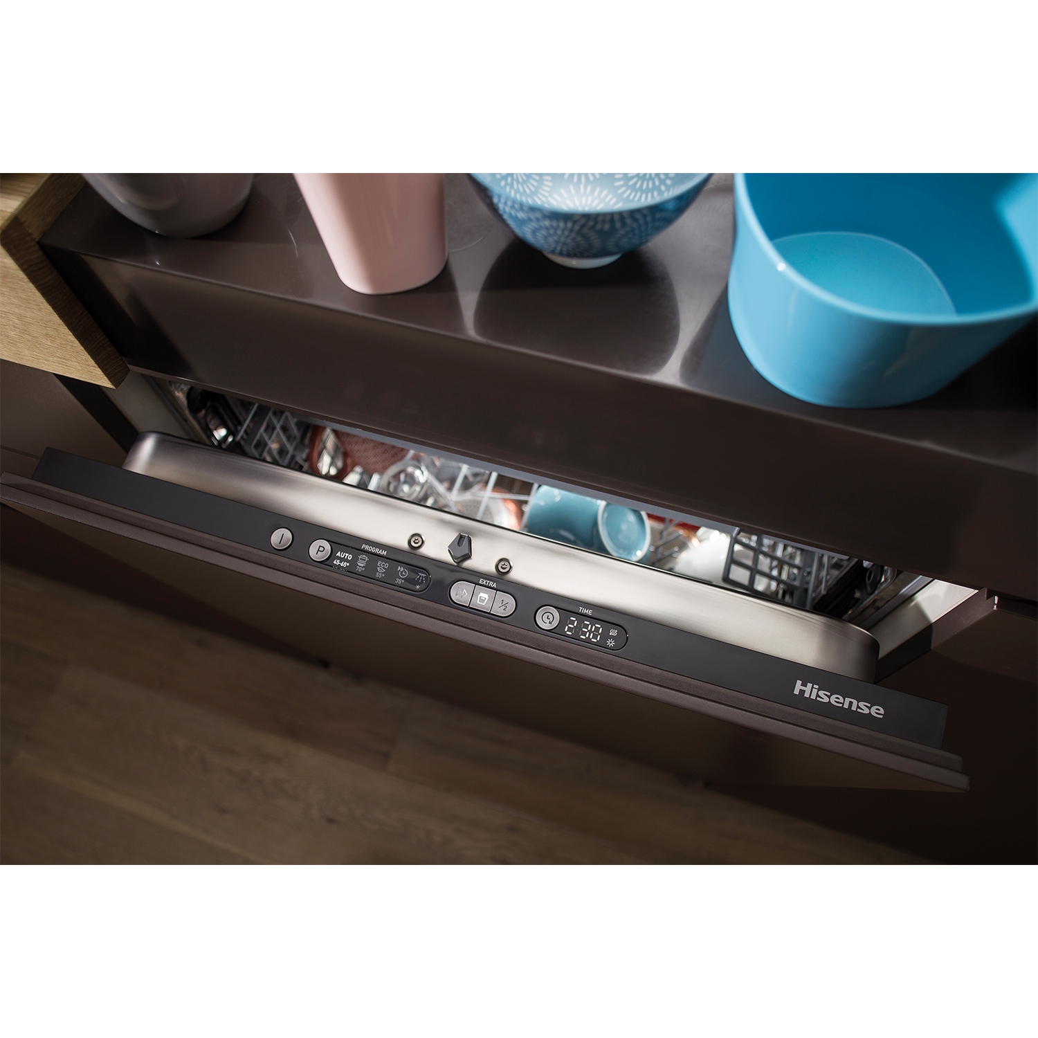 Hisense HV671C60UK Integrated Full Size Dishwasher - 16 Place Settings - 5