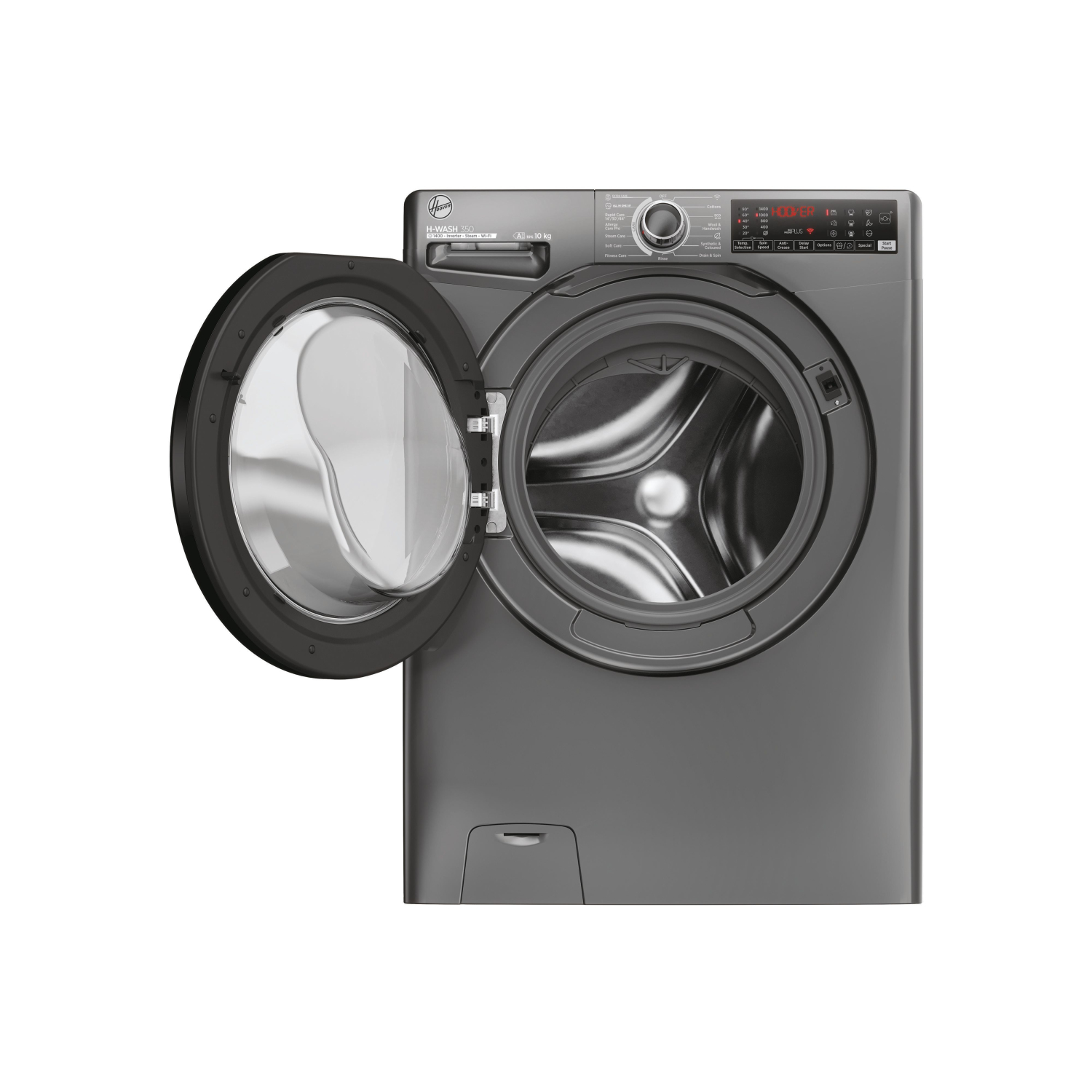 Hoover H3WPS4106TAMBR 10kg, 1400 Spin Washing Machine - Graphite full image