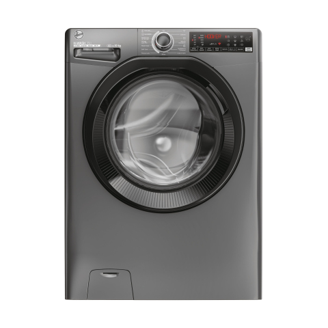 Hoover H3WPS4106TAMBR 10kg, 1400 Spin Washing Machine - Graphite
