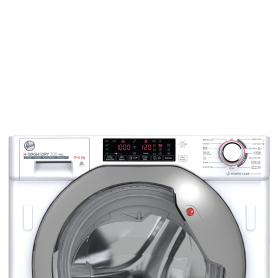 Hoover HBDOS695TAMSE 9kg/5kg 1600 Spin Integrated Washer Dryer - White - 2