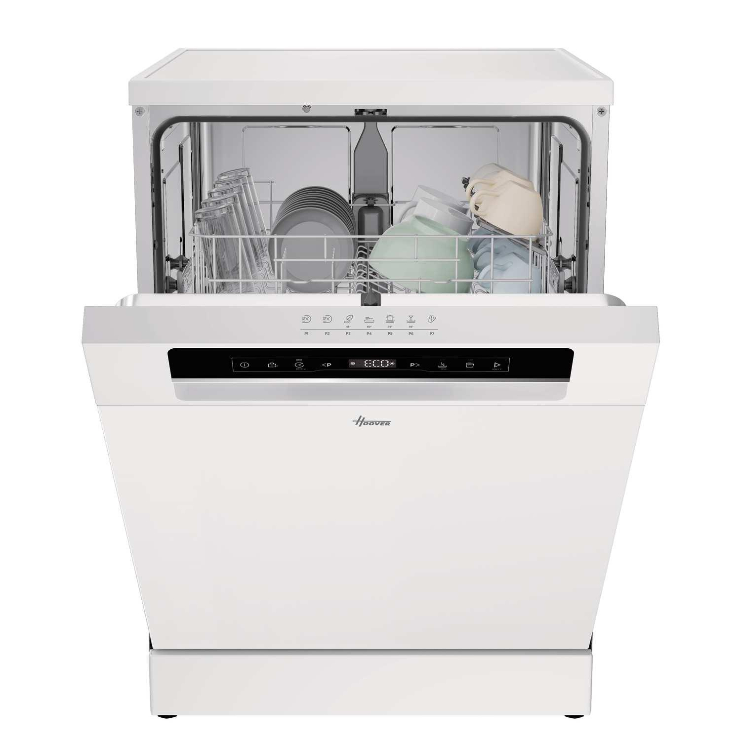 Hoover HFP4D9F0W1-80 Dishwasher - White - 14 Place Settings full image