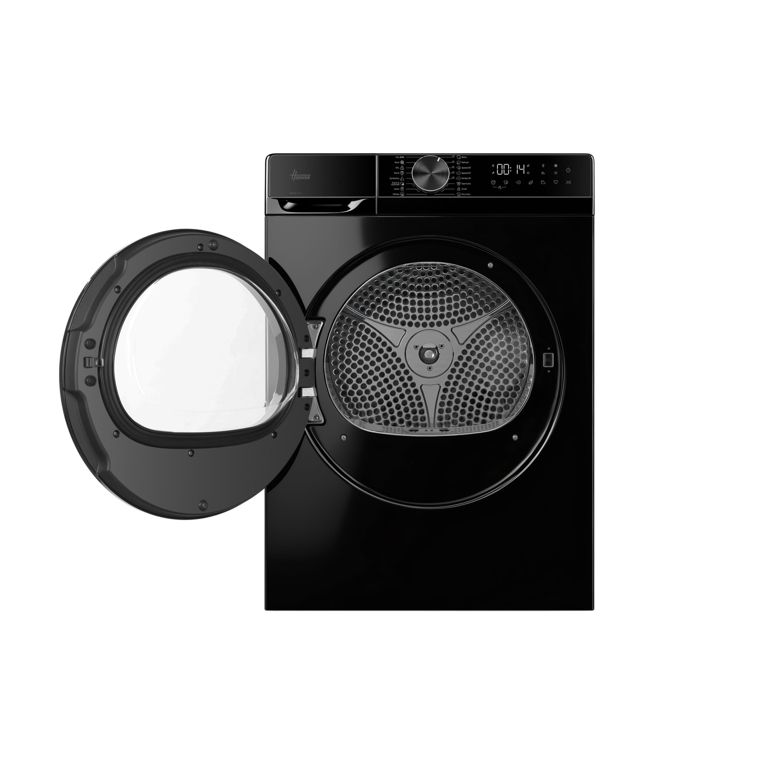 Hoover HGD 8N2C-800 8kg Heat Pump Tumble Dryer - Black full image