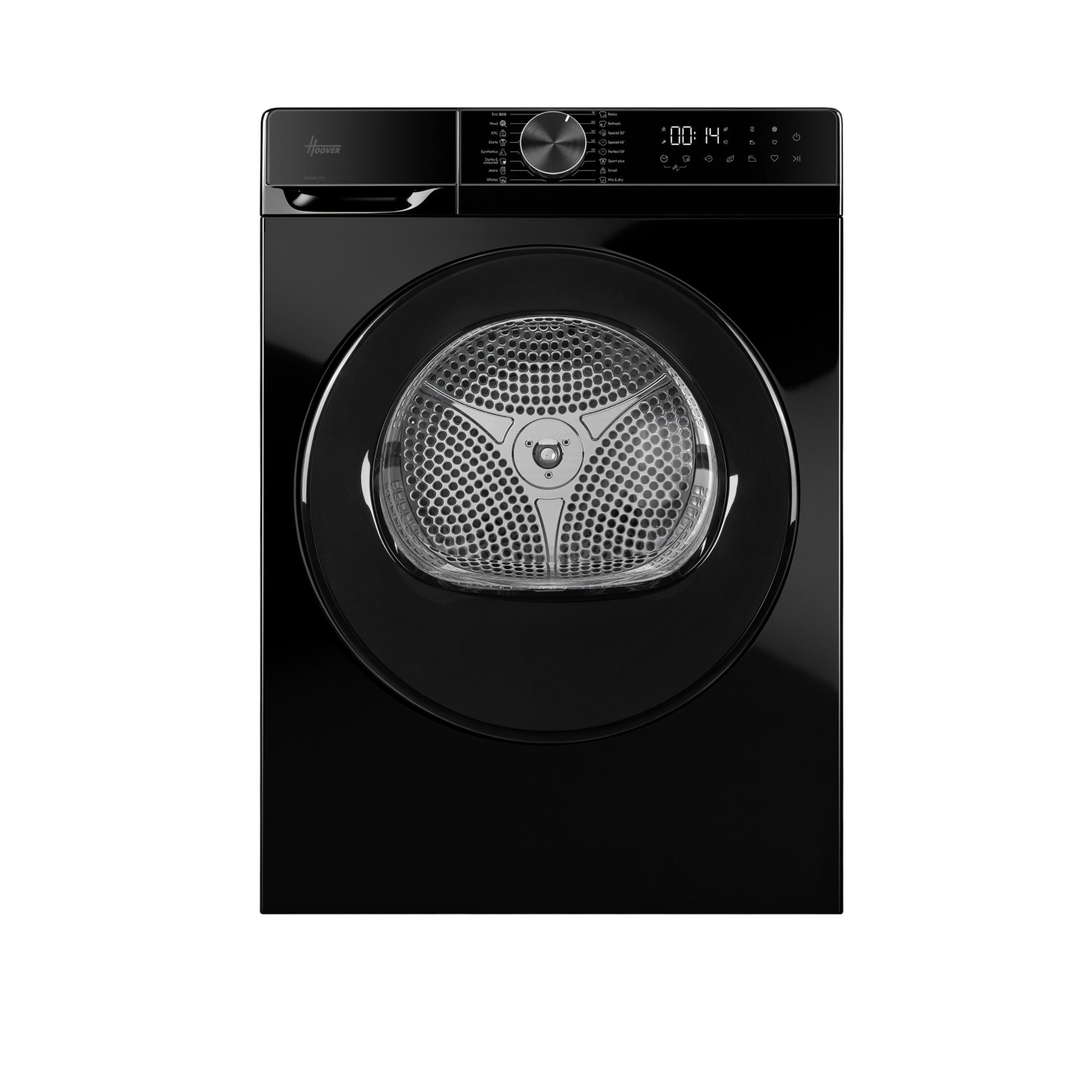Hoover HGD 8N2C-800 8kg Heat Pump Tumble Dryer - Black full image