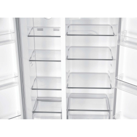 Hoover HHSBSO-6174XK-1 91cm 60/40 Frost Free American Fridge Freezer - Stainless Steel - 9