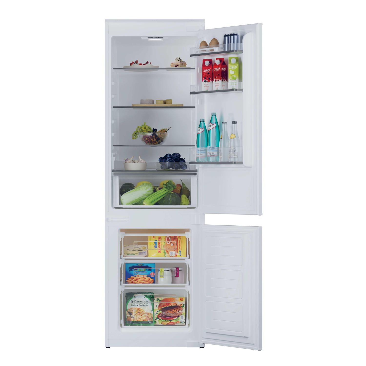 Hoover HOBBML18EK 54cm 70/30 Built in Fridge Freezer - White full image