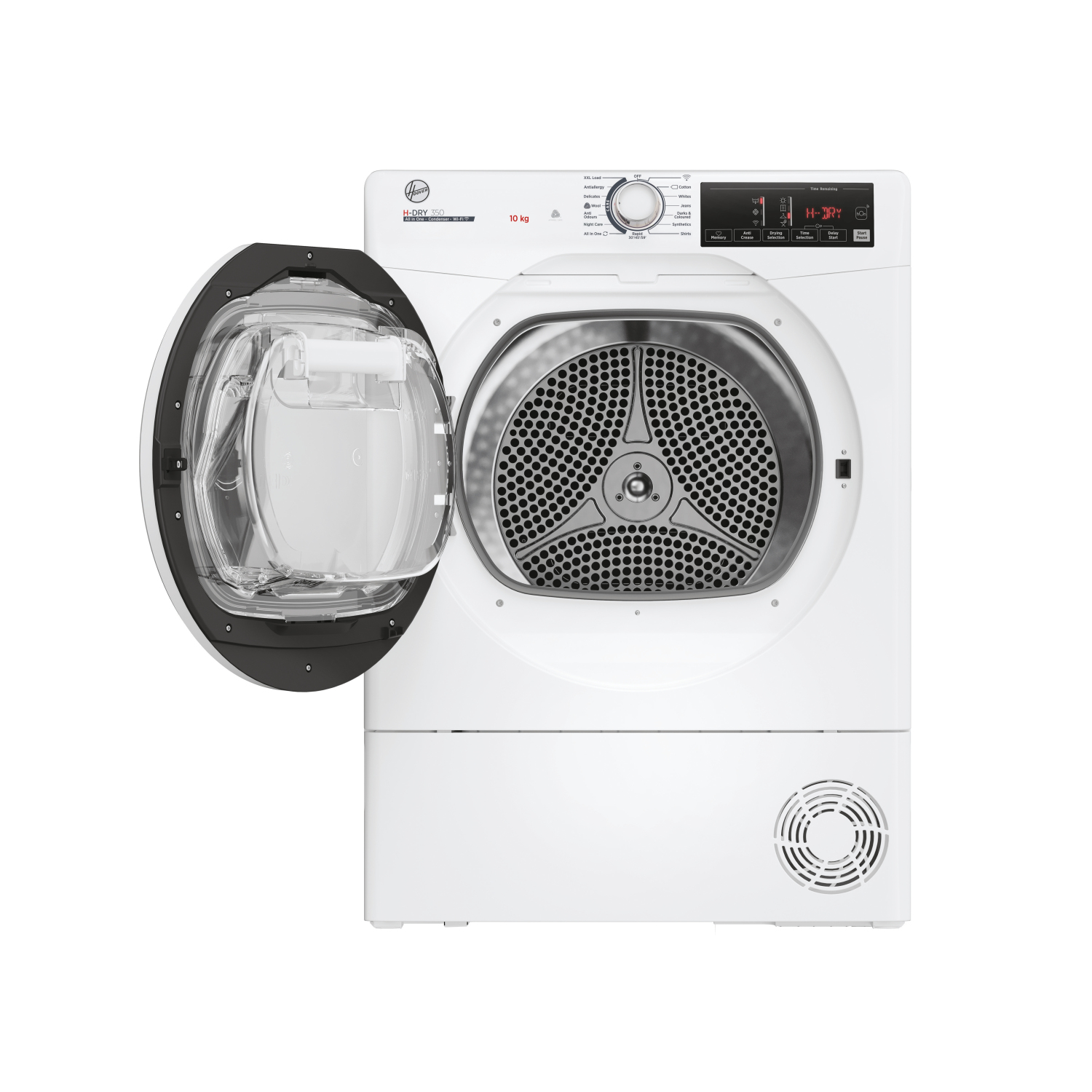 Hoover HRE C10TE-80 10kg Condenser Tumble Dryer - White full image
