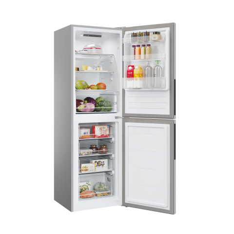 Hoover HVT3CLECKIHS-1 Low Frost Fridge Freezer – Silver