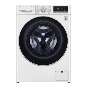 LG FWV696WSE 9kg/6kg 1400 Spin Washer Dryer - White - 0