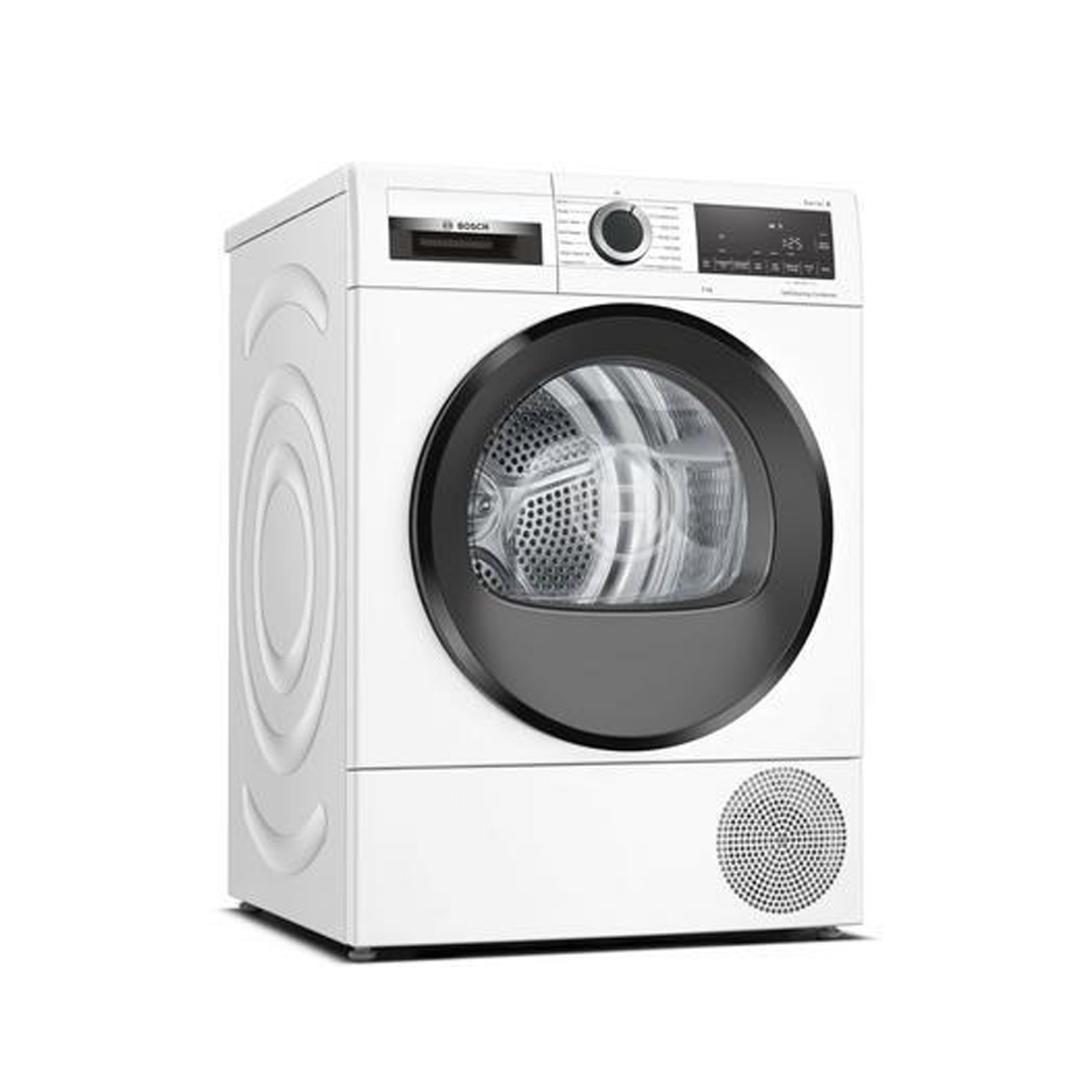 Bosch WQG24509GB 9kg Heat Pump Tumble Dryer - White - 0