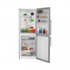 Blomberg Frost Free Fridge Freezer - Stainless Steel - A+ Energy Rated - 1