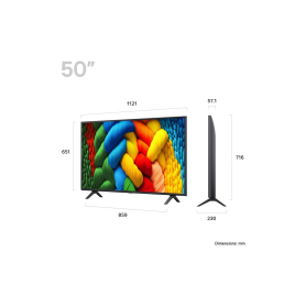 LG 50NANO80A6B.AEK NanoCell 50" 4K UHD Smart TV - 1