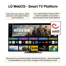 LG 50QNED87T6B.AEK 50" 4K Smart TV - Essence Graphite - 4