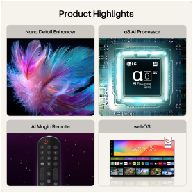 LG 98NU900B6LB.AEKQ 98" 4K QNED AI Smart TV - 7