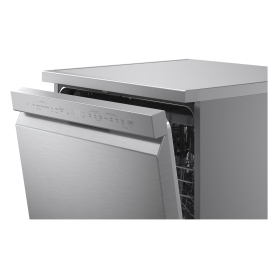 LG Series 5 TrueSteam QuadWash DF273FVS 14 PS WiFi Connected Freestanding Full Size Dishwasher - Silver  - 11