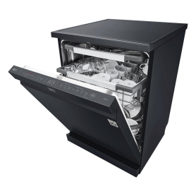 LG Series 7 TrueSteam QuadWash DF587HMS 14 PS WiFi Connected Freestanding Full Size Dishwasher - Matte Black  - 5