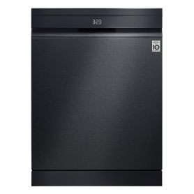 LG TrueSteam QuadWash DF587HMS WiFi Connected Full Size Dishwasher - Matte Black - 14 Place Settings