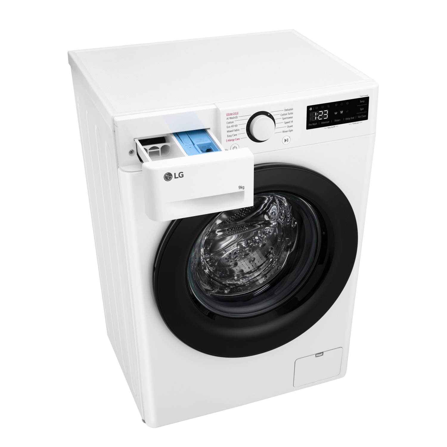 LG F2Y509WBLN1 9kg 1200 Spin Washing Machine - White - 2