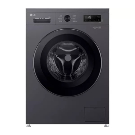 LG F4X1009NMK 9kg 1400 Spin Washing Machine - Slate Grey