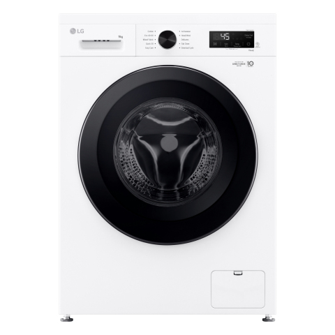 LG Series 2 Direct Drive F4X1009NWK - 9 kg 1400 Spin Washing Machine - White - A Rated