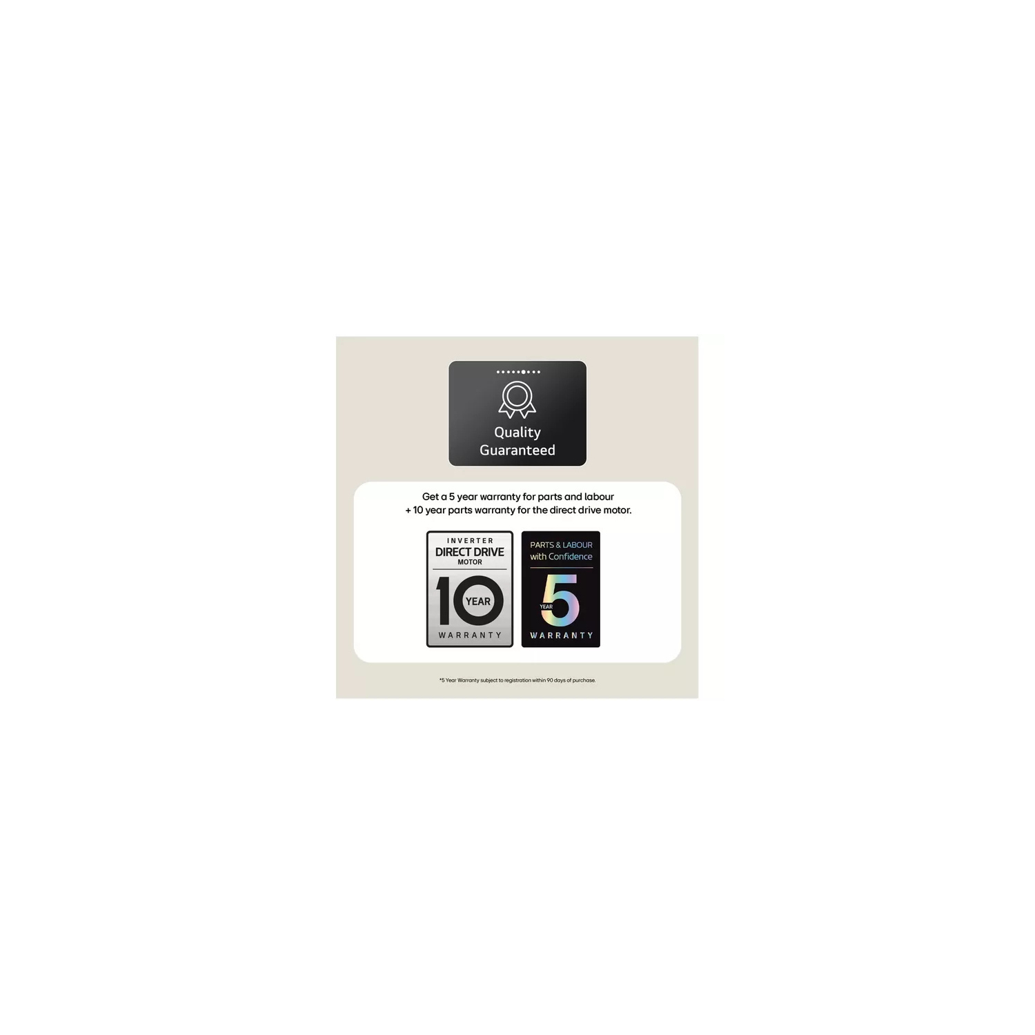 LG Series 4 Pro AI Direct Drive F4Y711NCTN1 - 11 kg Washing Machine - Onyx Black full image