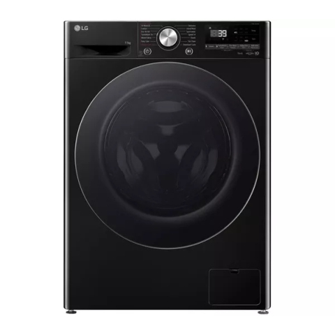 LG Series 4 Pro AI Direct Drive F4Y711NCTN1 - 11 kg Washing Machine - Onyx Black