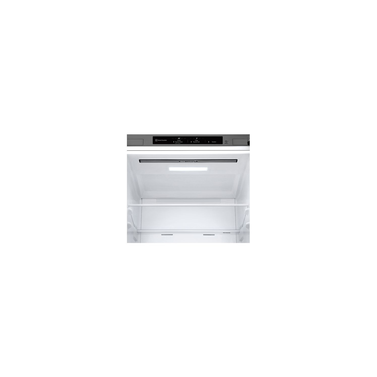 LG NatureFRESH GBV22L0EPY 70/30 Fridge Freezer - Prime Silver full image