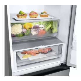 LG GBV3110EPY Fridge Freezer 60/40 No Frost Fridge Freezer - Prime Silver - 1